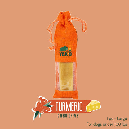 Turmeric Cheese Chews for Dogs