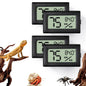 2 Pack Reptile Thermometer Hygrometer Digital Tank Gauge Accurate