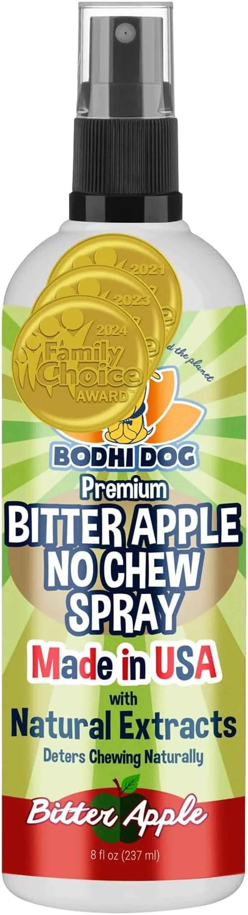 2-in-1 No-Chew & Hot Spot Spray – Natural Chew Deterrent, Made in USA
