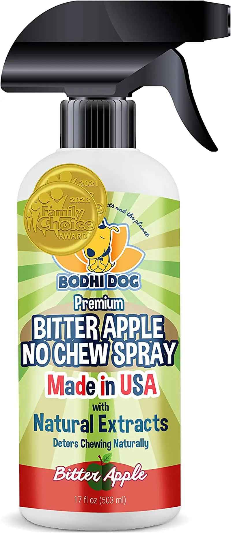 2-in-1 No-Chew & Hot Spot Spray – Natural Chew Deterrent, Made in USA