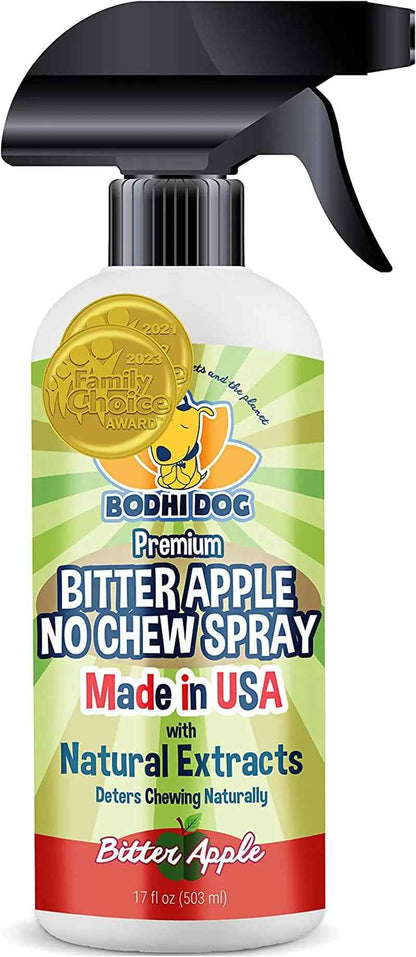 2-in-1 No-Chew & Hot Spot Spray – Natural Chew Deterrent, Made in USA