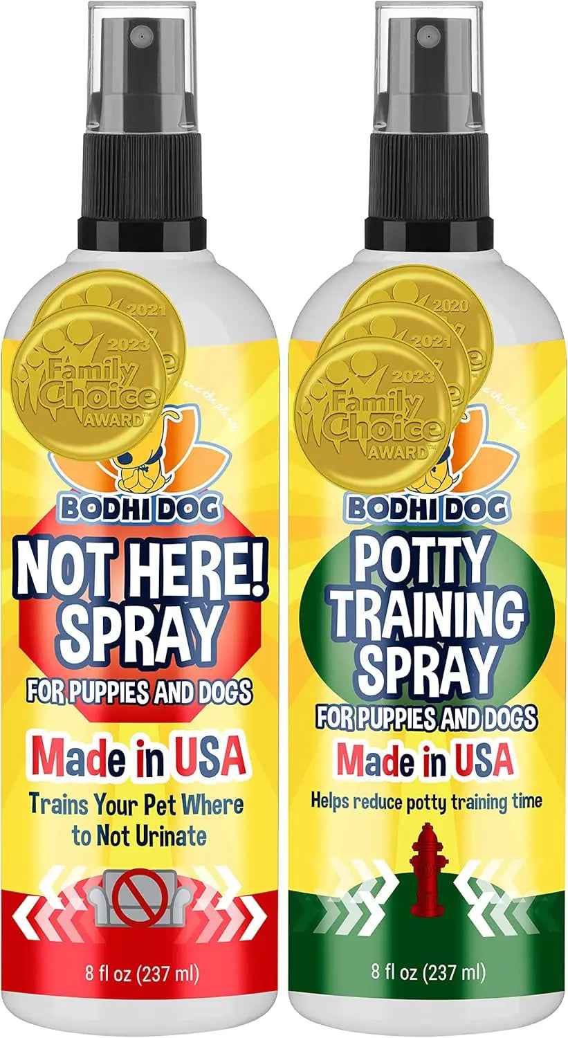 2-in-1 No-Chew & Hot Spot Spray – Natural Chew Deterrent, Made in USA