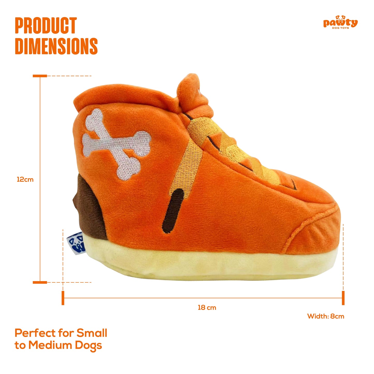 SNEAKERS SHOE INTERACTIVE DOG TOY