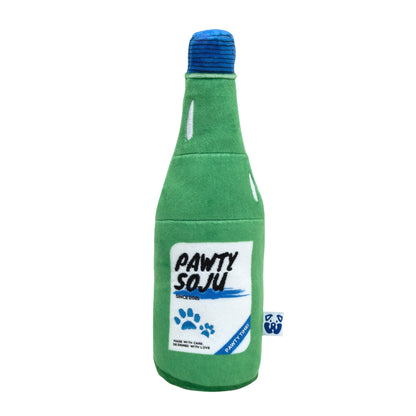 SOJU BOTTLE PLUSH DOG TOY