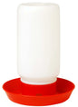 Little Giant Poultry Chicken 1 QT Plastic Feeder Set / Water Set/ Replacement
