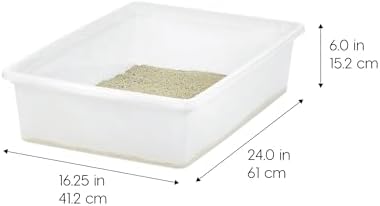 IRIS USA Large Cat Litter Box