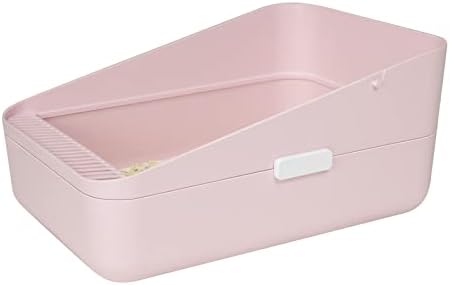 Sfozstra Small Cat Litter Box: Removable Tray