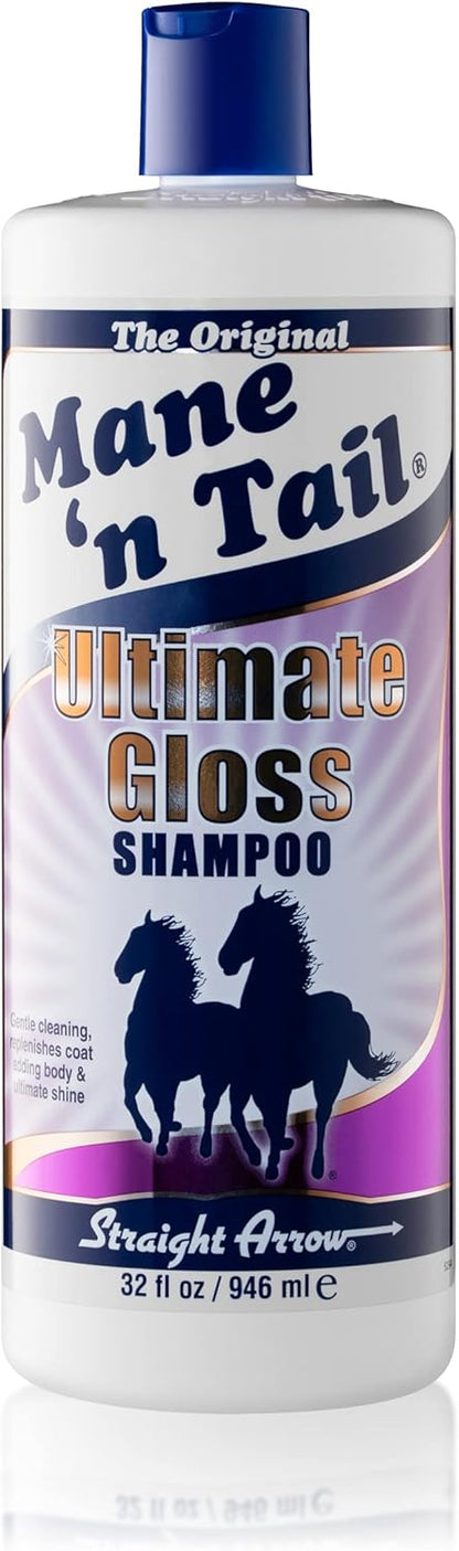 Mane 'n Tail Ultimate Gloss Horse Shampoo Gentle Formula 32 oz.