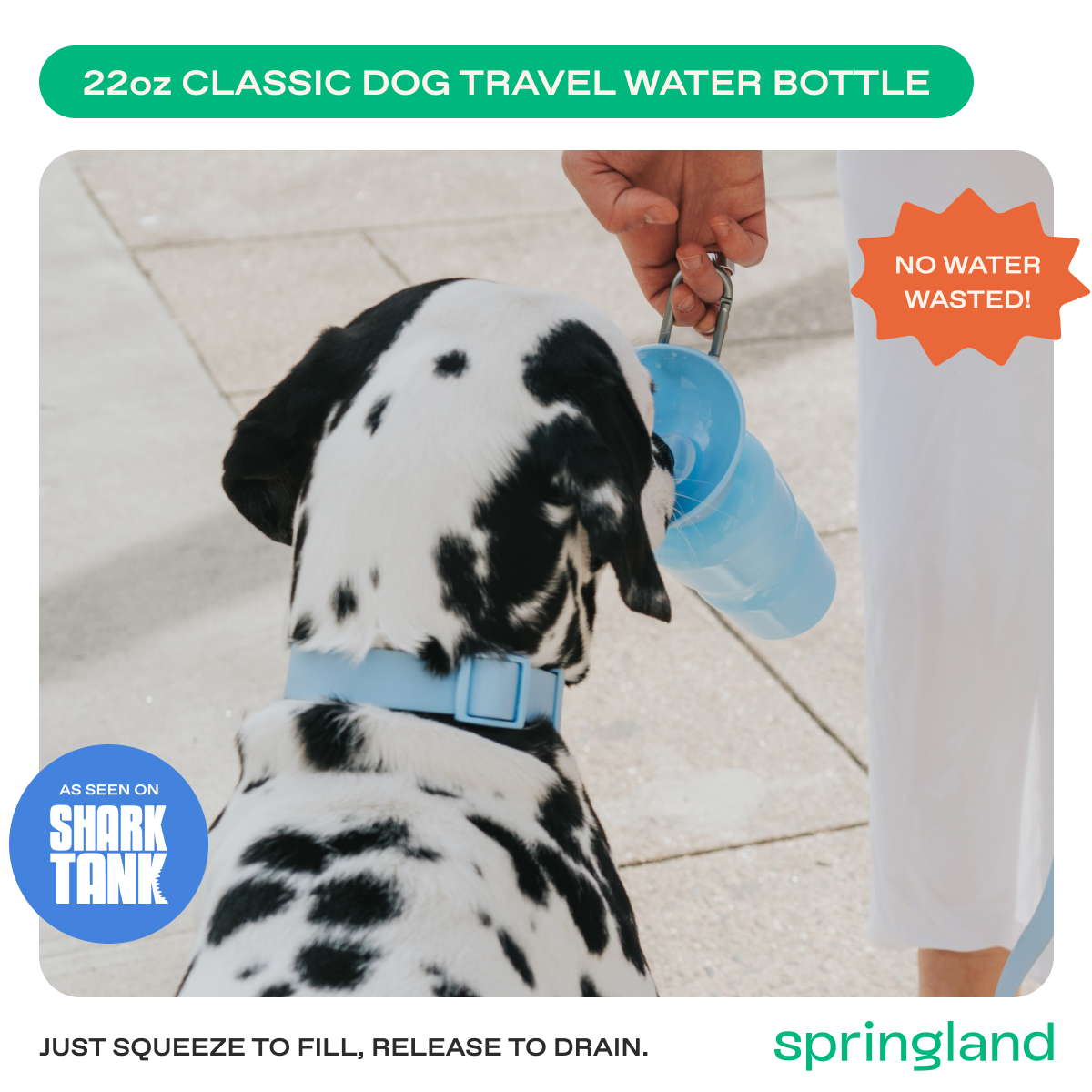 22oz Original Dog Travel Water Bottle