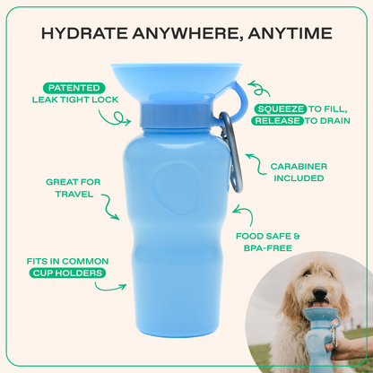 22oz Original Dog Travel Water Bottle