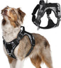 No Pull Tactical Dog Harness Molle Vest Adjustable Medium Large Dogs