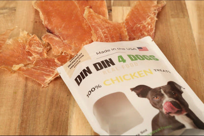 Chicken Treats Dog Treats, 5 Ounce Bag, Single Ingredient, High Protein