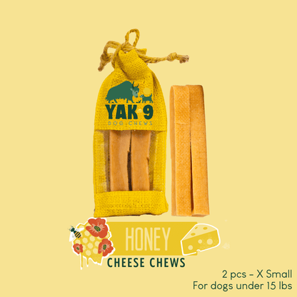 Honey Cheese Chews for Dogs