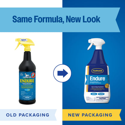 Endure Sweat Resistant Fly Spray For Horses 32 oz.
