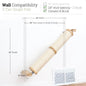 Slanted Cat Scratcher for Wall