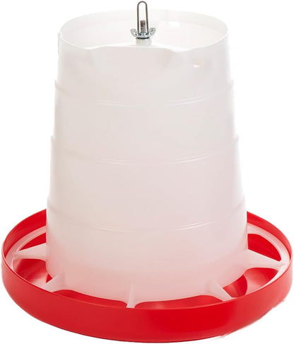 Little Giant 3Lbs Plastic Hanging Poultry Feeder Ideal for Chicks & Baby Quail