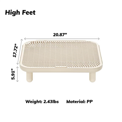 Cat Litter Mat Trapping Mat, Non-Slip Litter Mat for Cat, Litter Step Mat