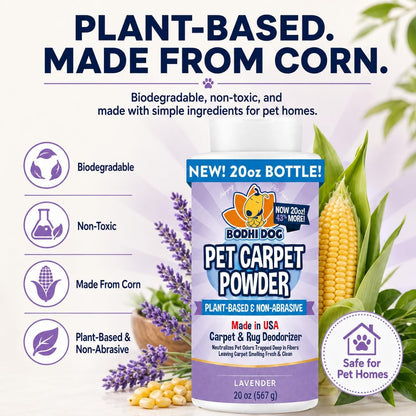 Bodhi Dog Natural Pet Carpet Deodorizer – 7 Scent Options