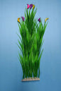 Artificial Aquarium Plant for Fish Tanks, LARGE DECOR 23" aquarium plastic plant