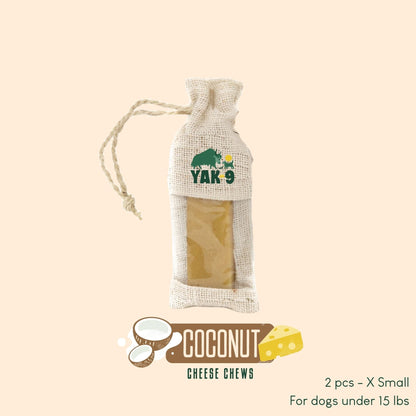 Coconut Cheese Chews for Dogs