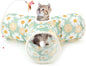3-Way Collapsible Tunnel Cat Toy with Ball & Peek Hole for Indoor Cats & Kittens