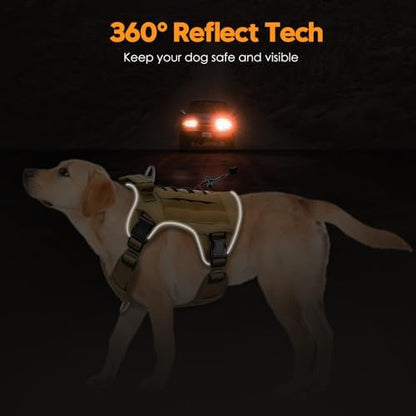 Heavy-Duty Tactical Dog Harness