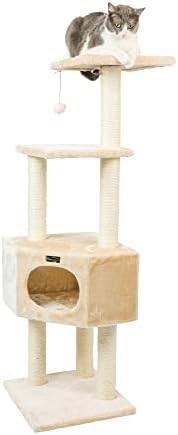 Aeromark 3 Tier Cat Tree Armarkat A5201 Real Wood Scratch