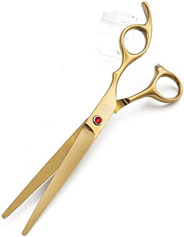 Moontay Professional 7" Dog Grooming Scissors Set 4PCS