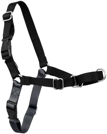 PetSafe Easy Walk Harness, No Pull Dog Harness, Charcoal Gray