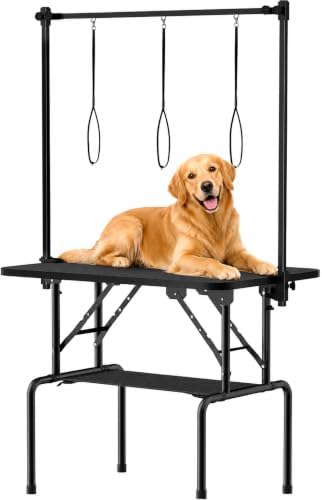 46 Inch Foldable Dog Grooming Table