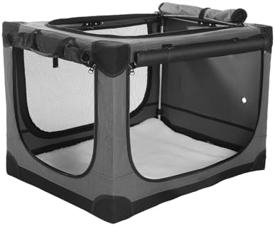 33 x 25 x 25 Inch Collapsible Soft Dog Crate