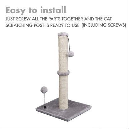 MECOOL Cat Scratching Post Premium Basics Kitten Scratcher Sisal Scratch Posts