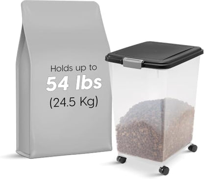 IRIS USA Dog Food Storage Container, Made in USA