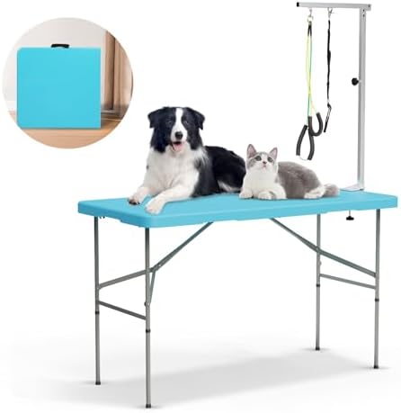 PKNYBZN 47'' Foldable Dog Grooming Table