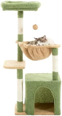 39.8-Inch Small Cat Tree for Indoor Cats