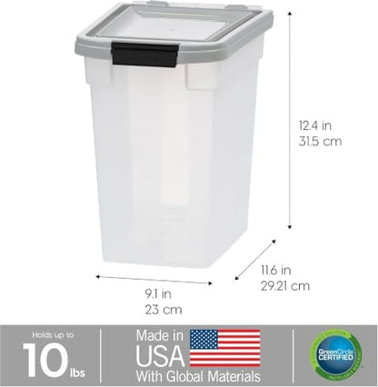 IRIS USA Dog Food Storage Container, Made in USA