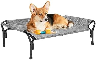 Veehoo Cooling Elevated Dog Bed, Raised Dog Cot