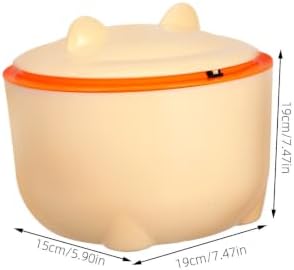 Kisangel Cat Litter Disposal Bin