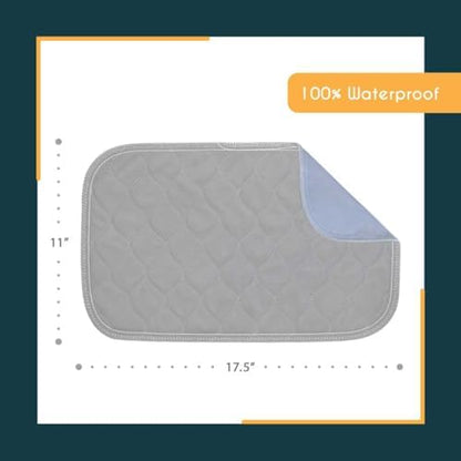 rocket & rex Washable Cat & Dog Carrier Pad, Reusable Liner Insert