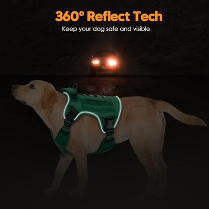 Heavy-Duty Tactical Dog Harness