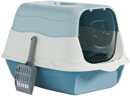 Large Enclosed Cat Litter Box