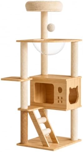 48.8" Modern Cat Tower, cat Tree