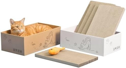 5-Pack Double-Sided Cat Scratchers