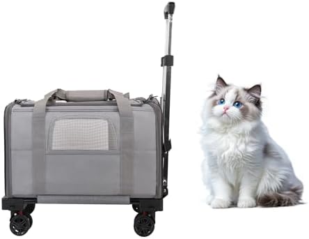 Pet Carrier with Wheels