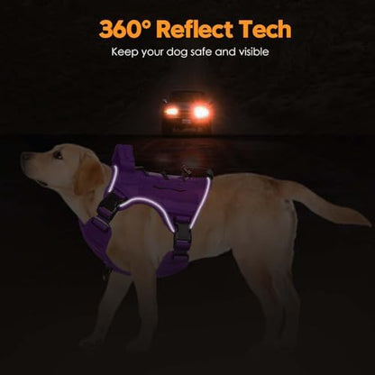 Heavy-Duty Tactical Dog Harness