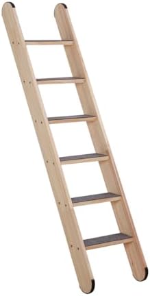 SHENGOCASE Solid Wood Wall Leaning Cat Ladder