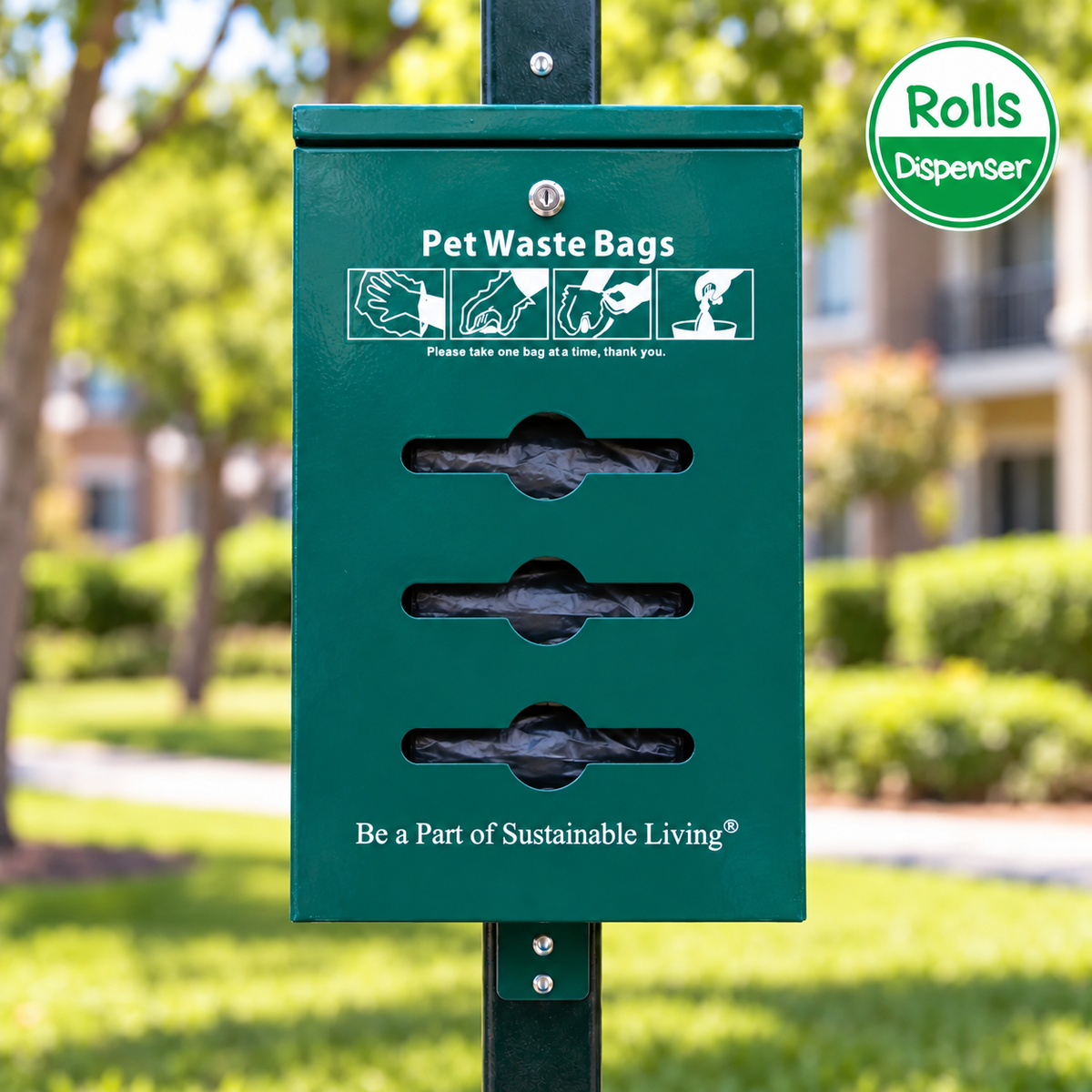 Bulk Roll Poop Bags Dispenser