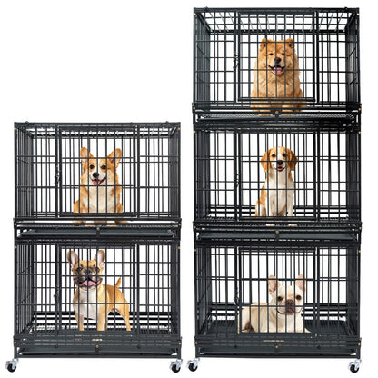 37" Stackable Heavy Duty Dog Kennel 371D04
