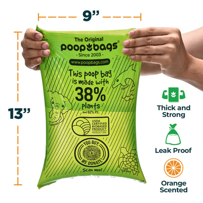 Wholesale Countdown Rolls® Orange Scented Leash Roll Poop Bags