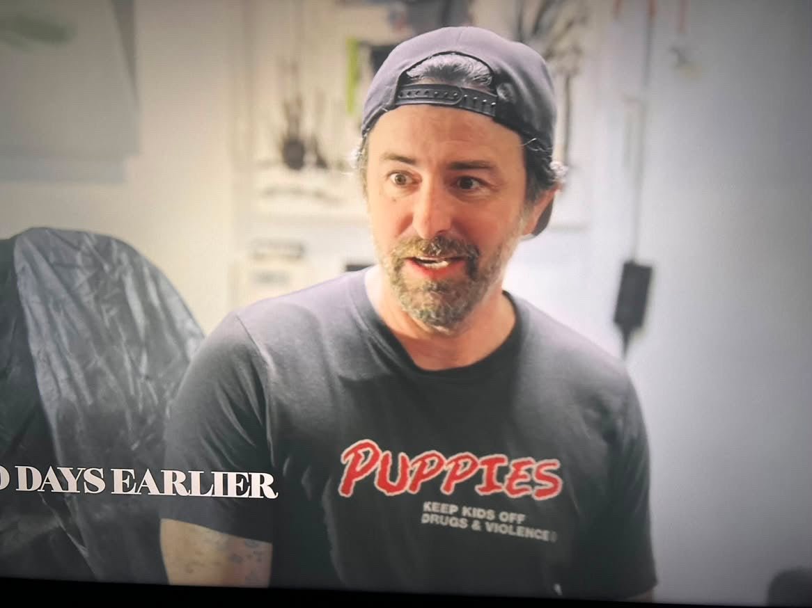 Puppies Keep Kids Off Drugs and Alcohol| Uni-Sex Crewneck Tee